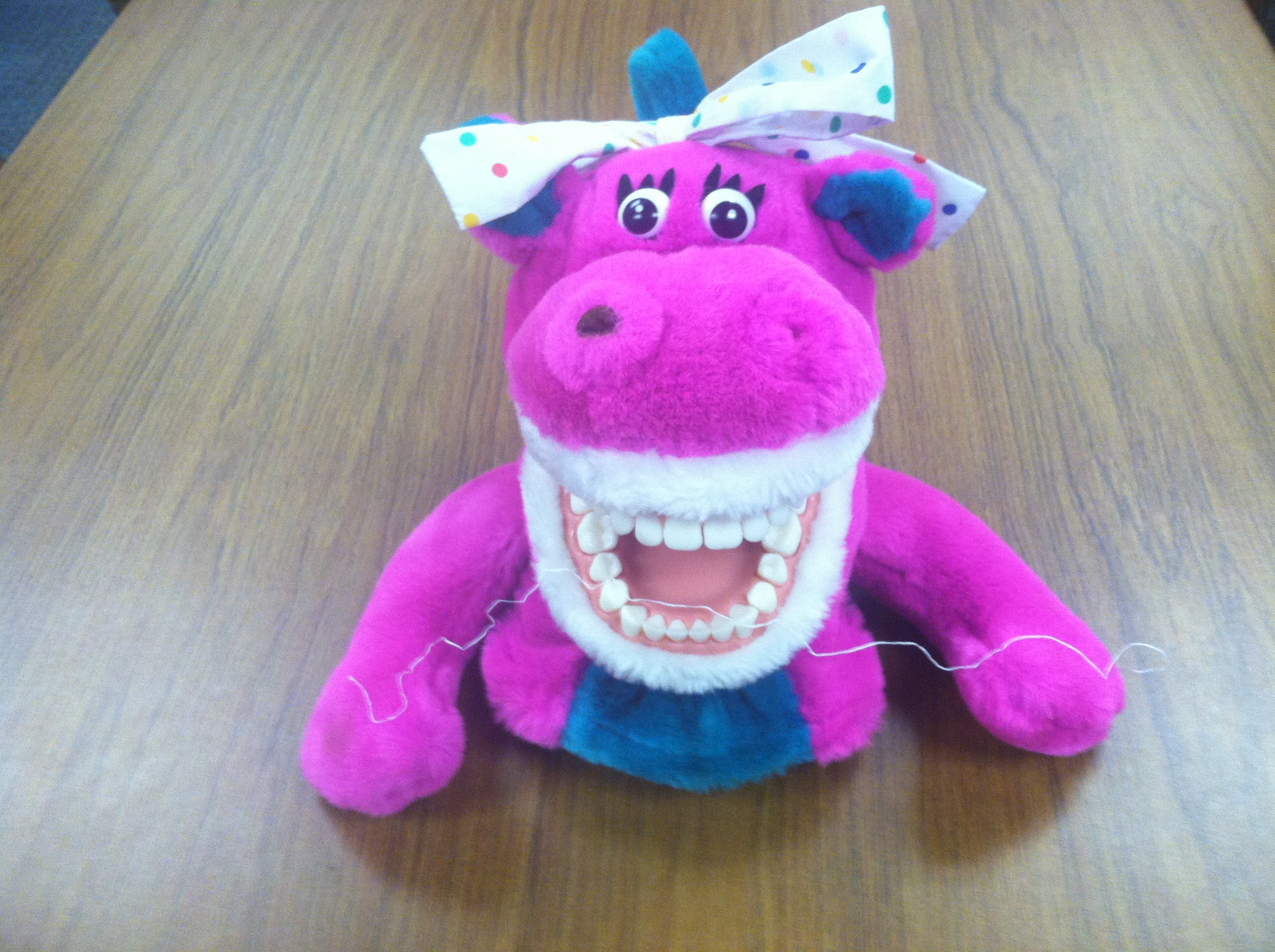 This is flossing flossy.